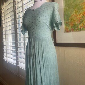 Olivia rose 1990s blue tie dress